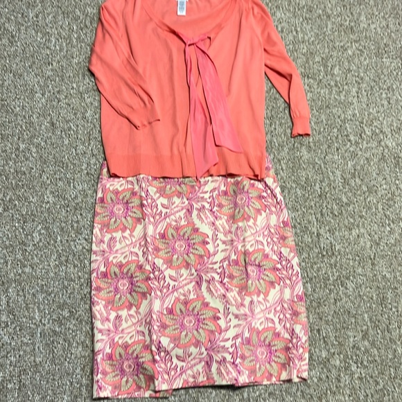 Jaclyn Smith ribbon tie open front cardigan - Picture 1 of 6